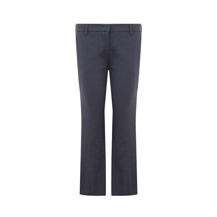 Lardini Chic Blue Linen Trousers