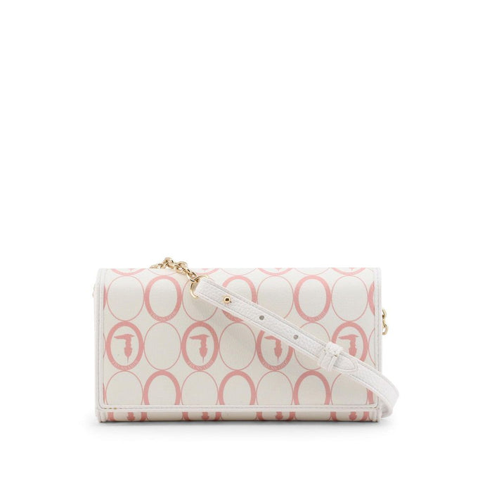 Trussardi White Clutch Bag