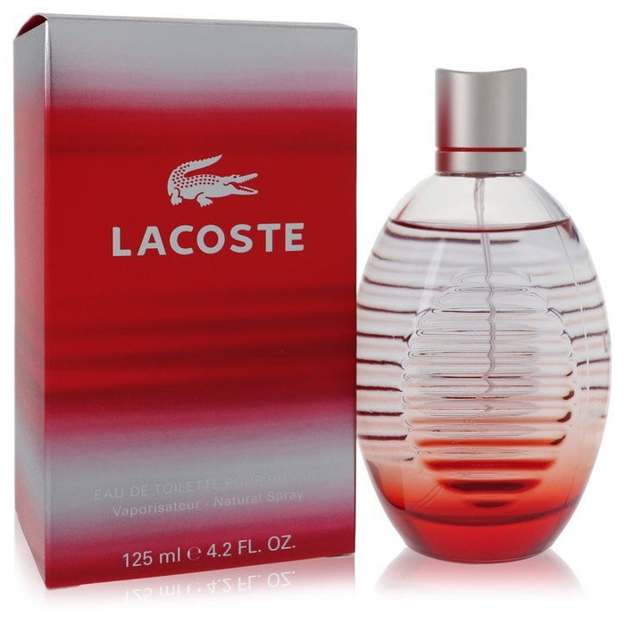 Lacoste Red Style In Play by Lacoste Eau De Toilette Spray (New Packaging) 4.2 oz (Men)