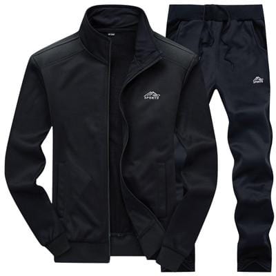 Men's Track Set DIMUSI Men Sets Fashion Sporting Suit Sweatshirt +Sweatpants Mens AwsomU