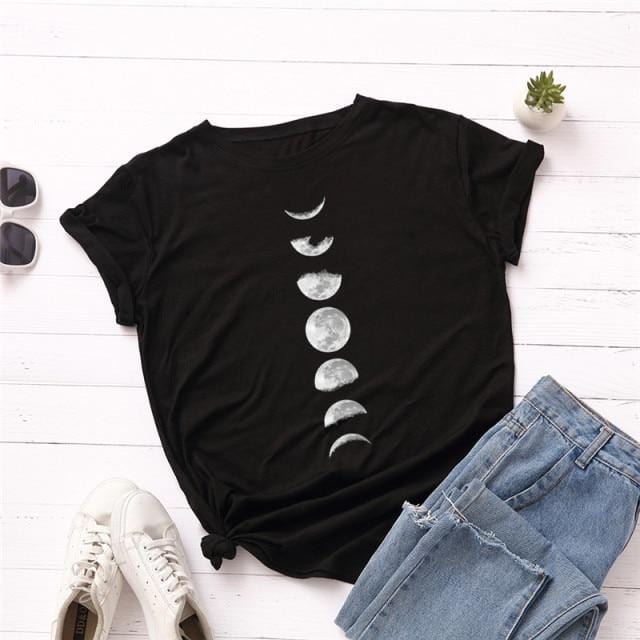 Women's T-Shirt 100% Cotton Women Graphic T shirt Love Heart Print Short Sleeve Tee Tops Casual O Neck AwsomU