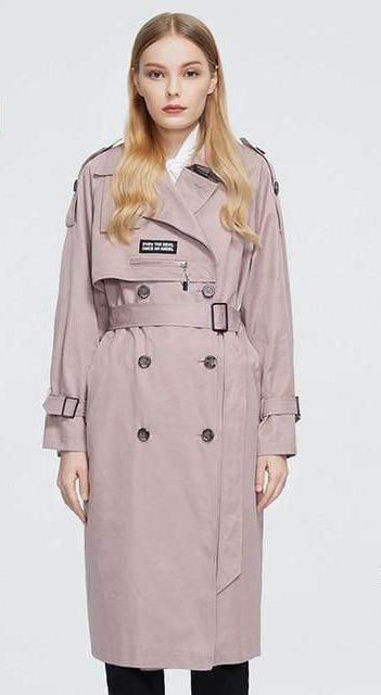 Women's Jacket Astrid 2020 New Arrival Trench Coat long Fashion Windproof hood large size Outwear Windbreaker Jacket AwsomU