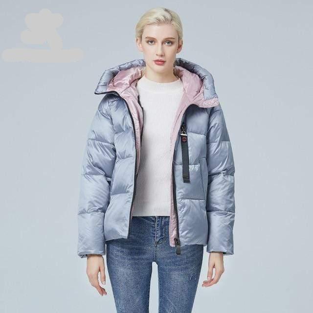 Women's Jacket Diaosnowly 2020 Women's jacket short winter woman hooded fashion warm coat AwsomU