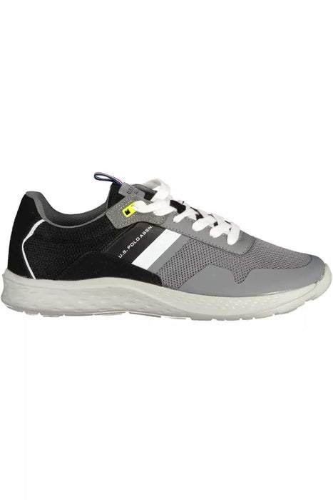 U.S. POLO ASSN. Gray Polyester Men Sneaker