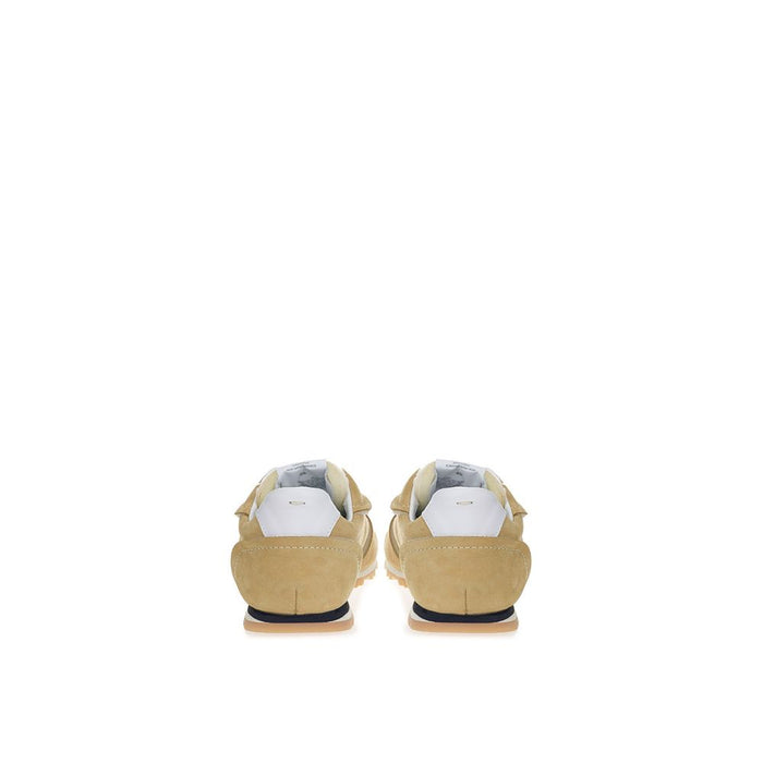Maison Margiela Brown Leather Scamosciata Sneaker