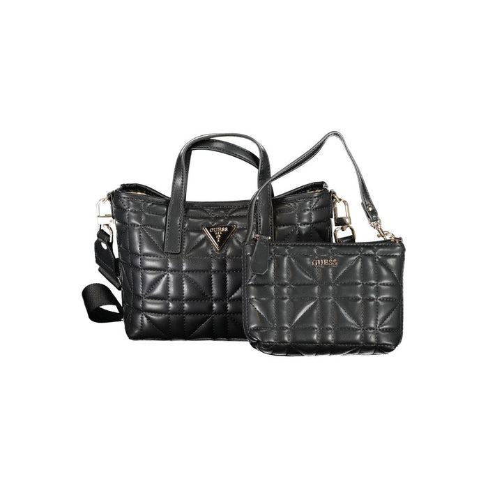 Guess Jeans Black Polyethylene Handbag