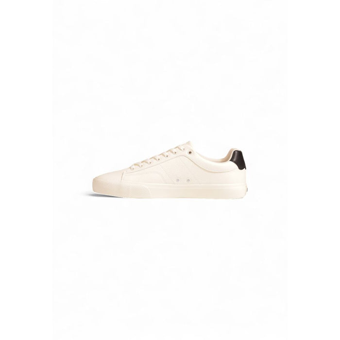 Hugo Boss Cream Leather Sneaker