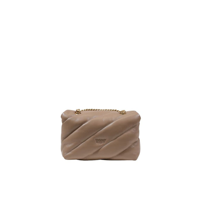 PINKO Beige Leather Handbag