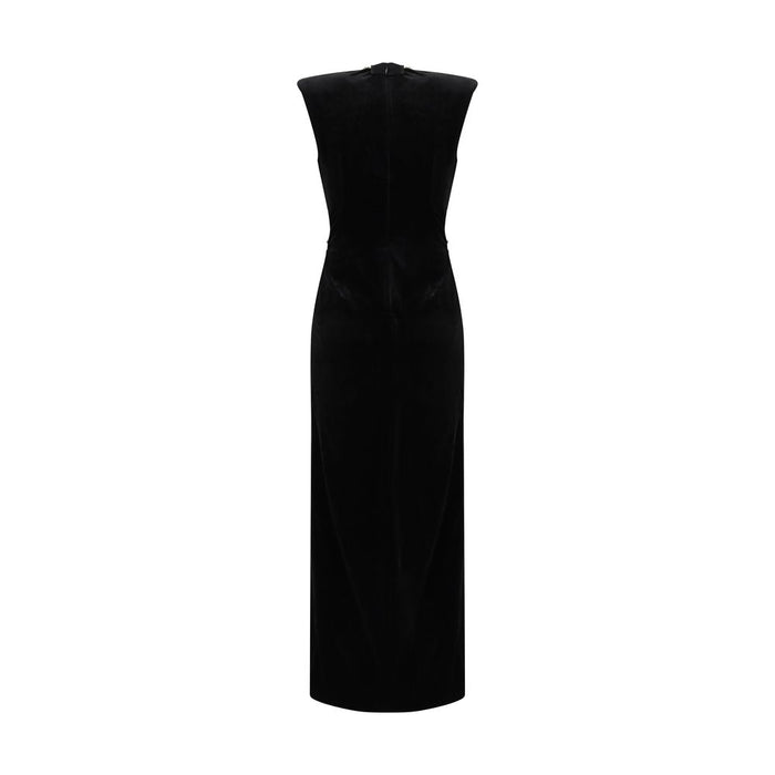 Self-Portrait Velvet Long Dress