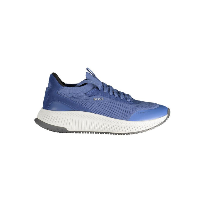 Hugo Boss Blue Polyester Sneaker