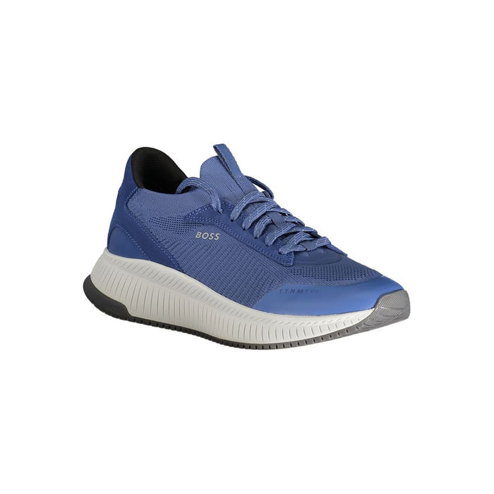Hugo Boss Blue Polyester Sneaker