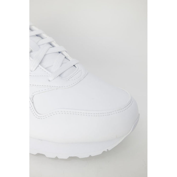 Diadora White Synthetic Leather Sneaker