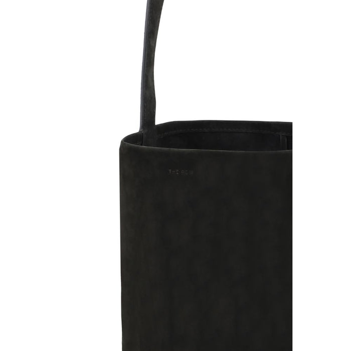 The Row Park Small Leather Shoulder Tote Bag