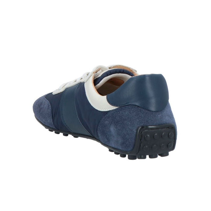 Tod's Blue Leather Men Sneaker