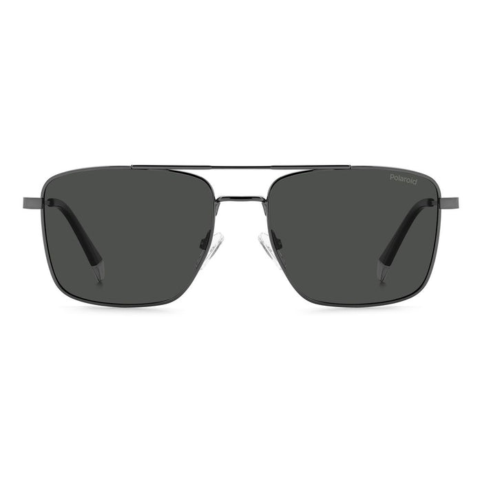 Polaroid Gray Metal Sunglasses