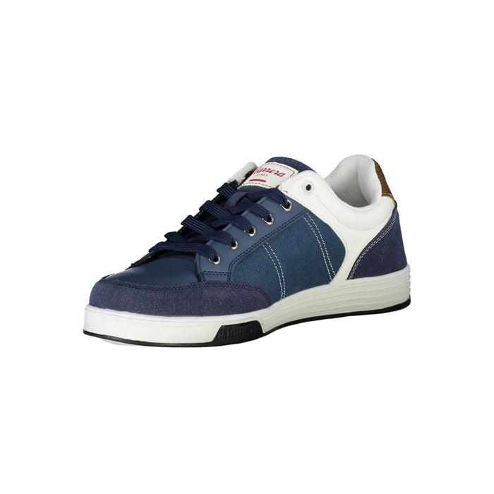Carrera Blue Eco Leather Men Sneaker