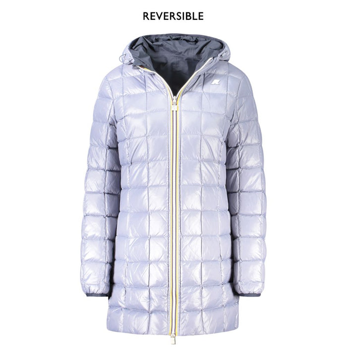 K-WAY Blue Polyester Women Jacket