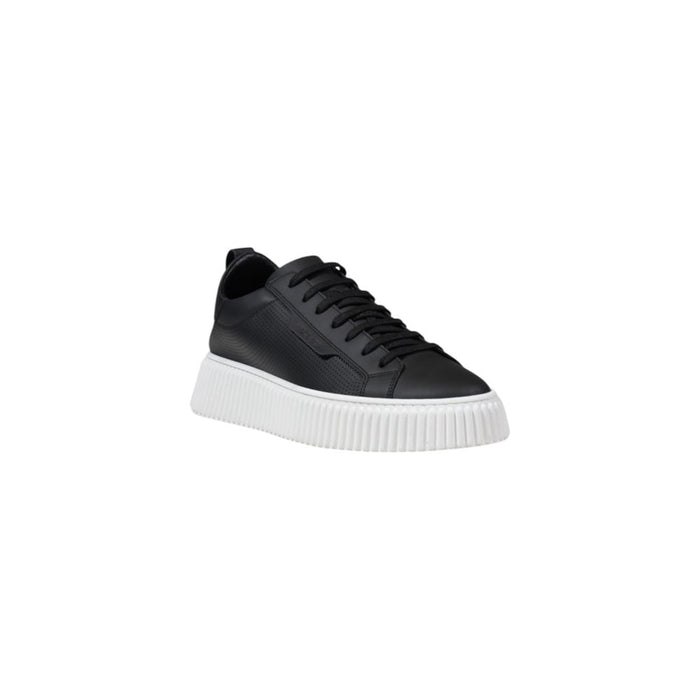 Antony Morato Black Leather Sneaker