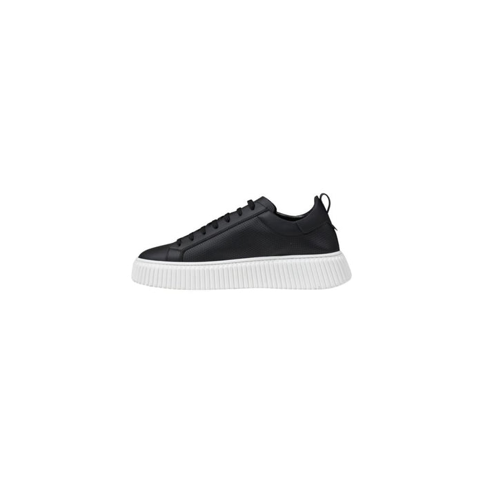 Antony Morato Black Leather Sneaker