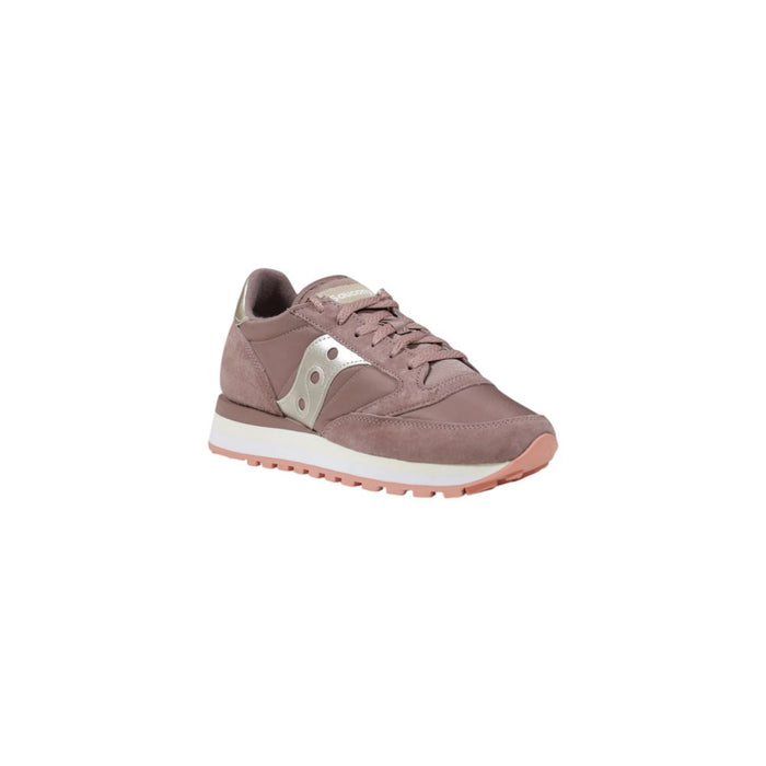 Saucony Pink Suede Sneaker