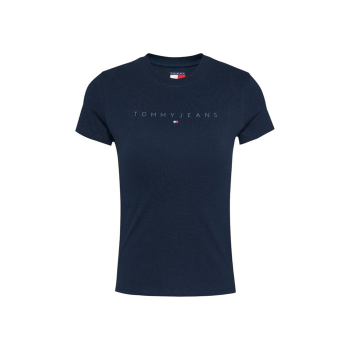 Tommy Hilfiger Jeans Blue Cotton Tops & T-Shirt