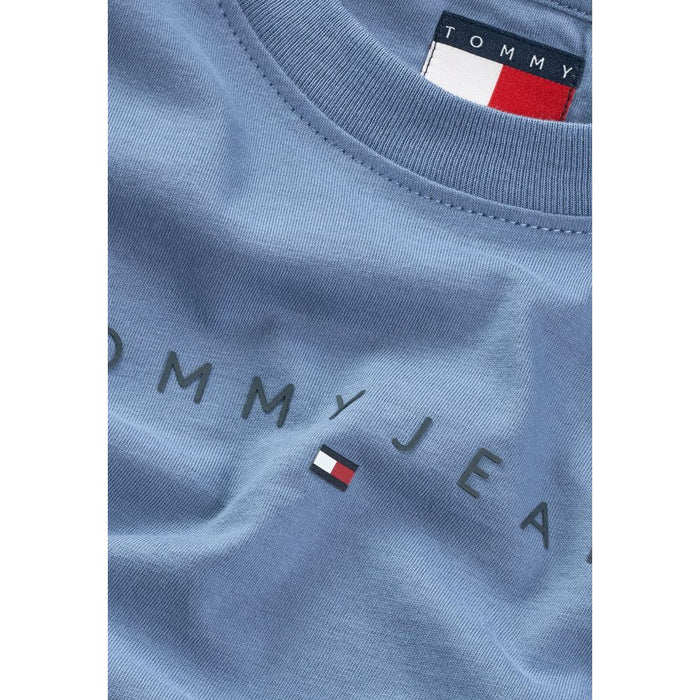Tommy Hilfiger Jeans Blue Cotton Tops & T-Shirt