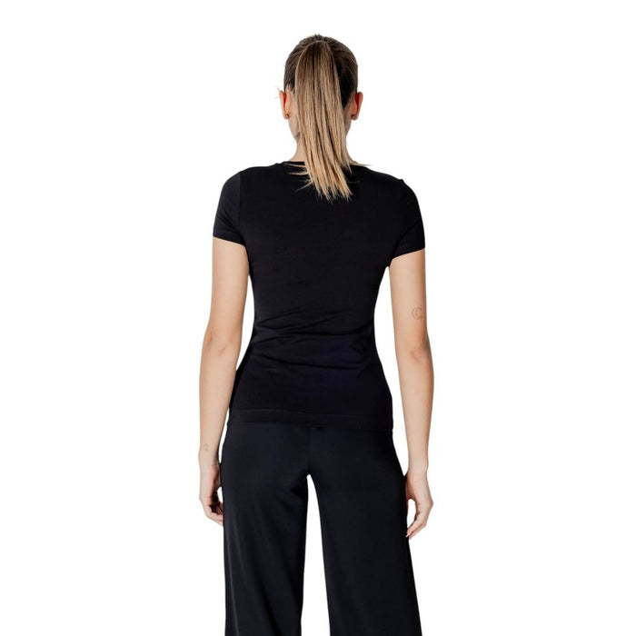 Guess Black Cotton Tops & T-Shirt