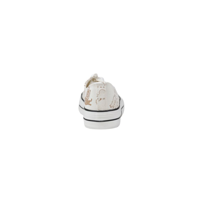 Alviero Martini Prima Classe White Fabric Sneaker
