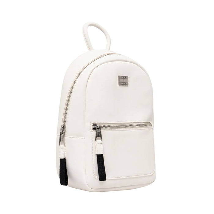 Tommy Hilfiger Jeans White Polyethylene Backpack