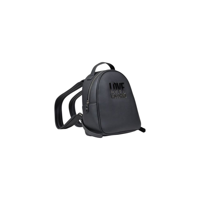 Love Moschino Gray Polyethylene Backpack