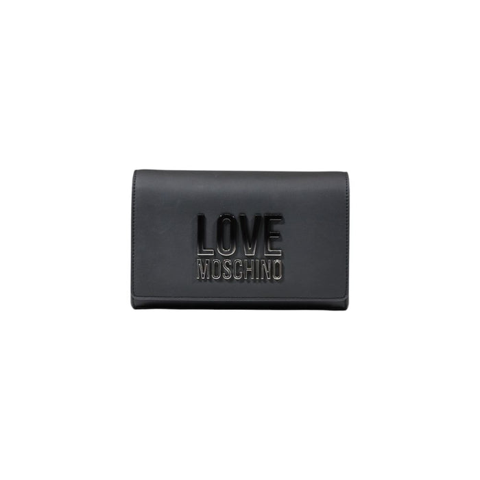 Love Moschino Gray Polyethylene Handbag
