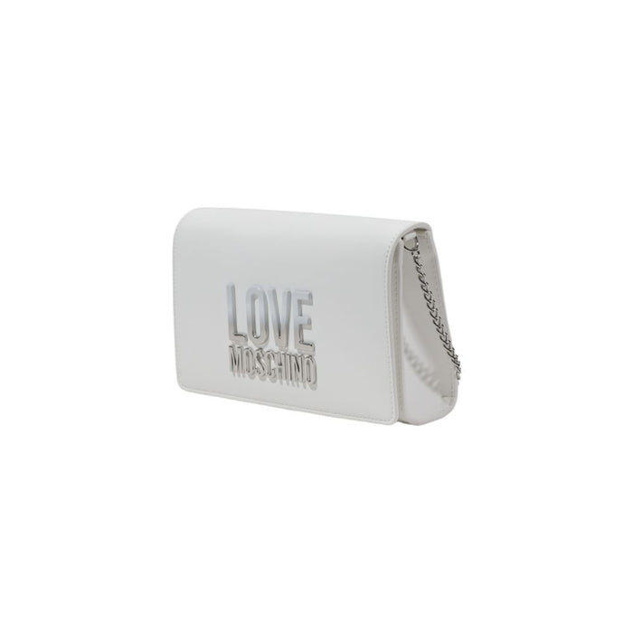 Love Moschino White Polyethylene Handbag