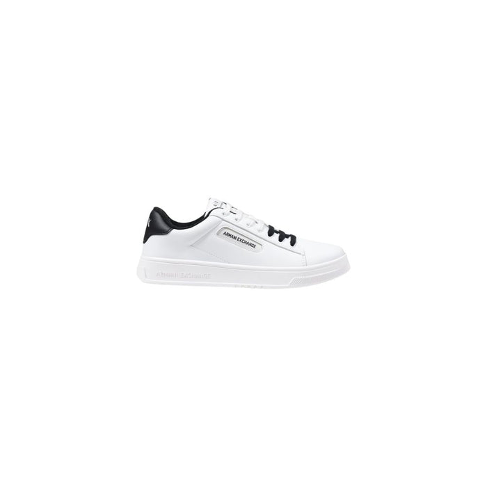 Armani Exchange White Polyester Sneaker