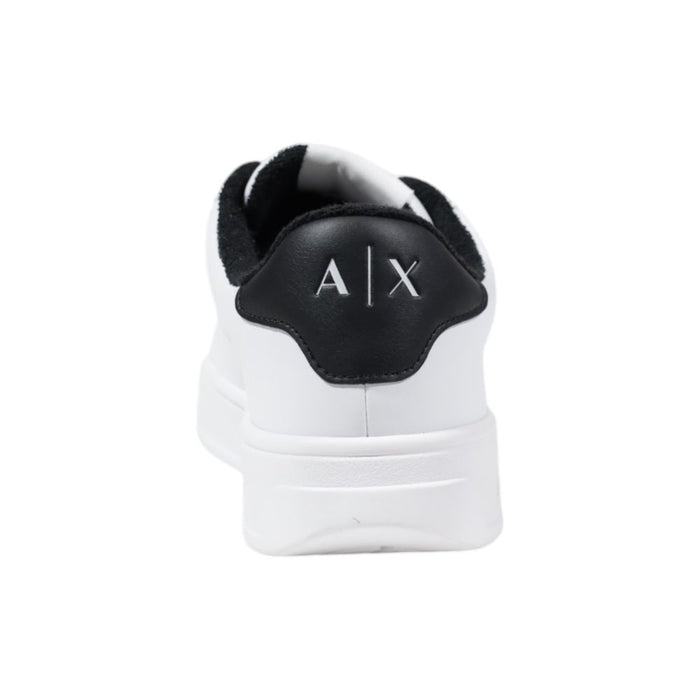 Armani Exchange White Polyester Sneaker