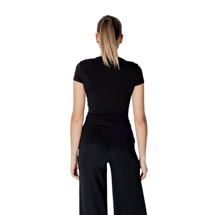 Armani Exchange Black Cotton Tops & T-Shirt