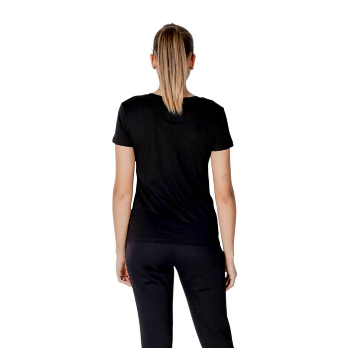 Armani Exchange Black Cotton Tops & T-Shirt