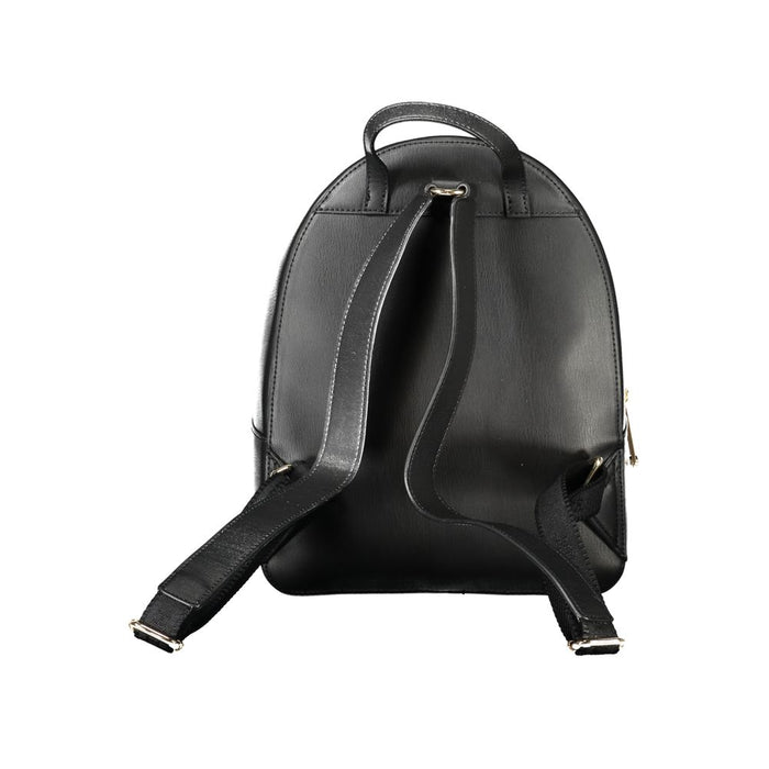 Tommy Hilfiger Black Polyethylene Women Backpack
