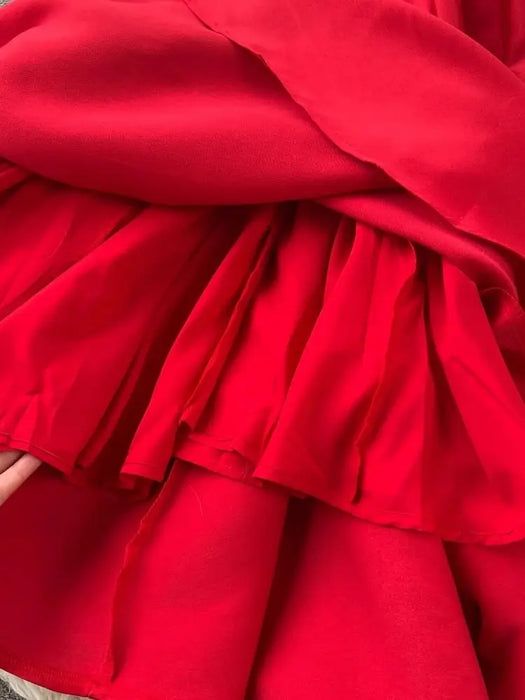 Sexy Evening Thick Satin Women's Spaghetti Strap Party Ball Gown Slash Neck Backless Prom Cocktail Dresses