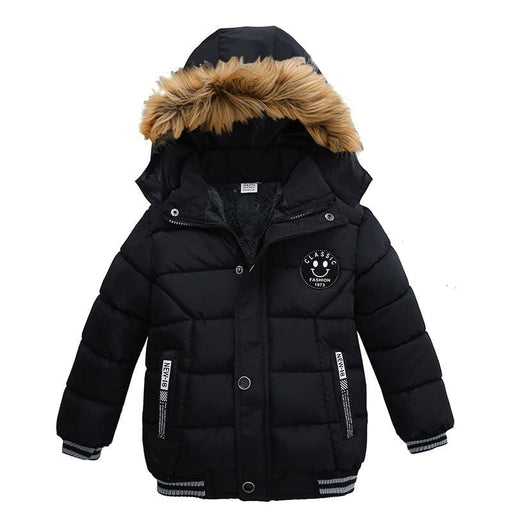 Boy's Jackets Boys Jacket Winter Heavy Hooded Kids Windbreaker Coat Keeping Warm Resist The Severe Cold Children Outerwear AwsomU