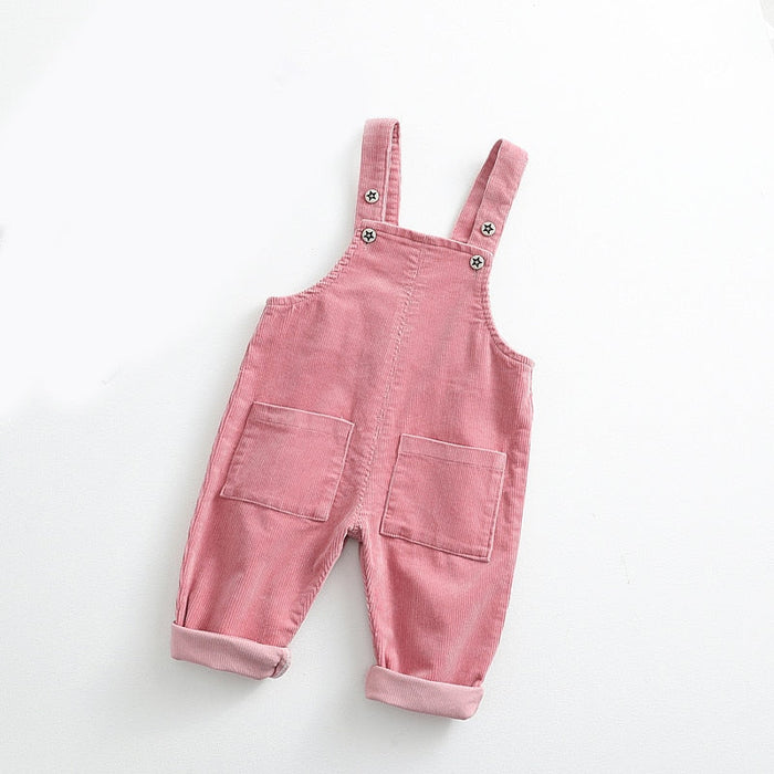 Baby Jumpsuit 2022 Spring Summer New Summer Overalls For Kids Pants For Girl Corduroy Baby Pants Kid Clothing Baby Boy AwsomU