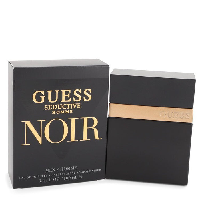Guess Seductive Homme Noir by Guess Eau De Toilette Spray 3.4 oz (Men)