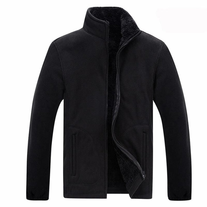 Men's Jacket & Coats Covrlge Winter Jacket Men Soft Shell Fleece Warm Windbreaker AwsomU
