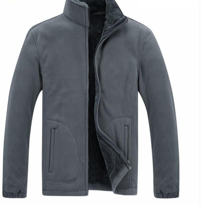 Men's Jacket & Coats Covrlge Winter Jacket Men Soft Shell Fleece Warm Windbreaker AwsomU