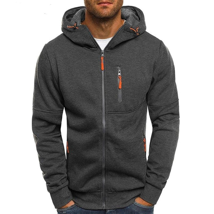 Men's Hoodie DIMUSI Mens Hoodies Casual Hooded Coat Sportswear AwsomU