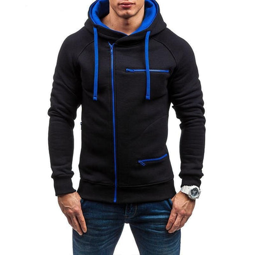 Men's Hoodie DIMUSI Mens Hoodies Fashion Mens Slim Hooded Sweatshirt AwsomU