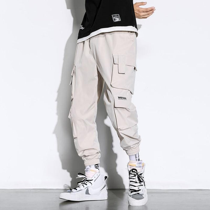 Streetwear Men's Multi Pockets Cargo Harem Pants Hip Hop Casual Male Track  Pants Joggers Trousers Fashion Men Pants | Fruugo IE