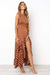 Dresses Sexy V Neck Women's Dress Fashion Dot Ruffles Casual Midi Dress Female Irregular Lace Up Sleeveless Dress AwsomU