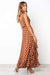 Dresses Sexy V Neck Women's Dress Fashion Dot Ruffles Casual Midi Dress Female Irregular Lace Up Sleeveless Dress AwsomU