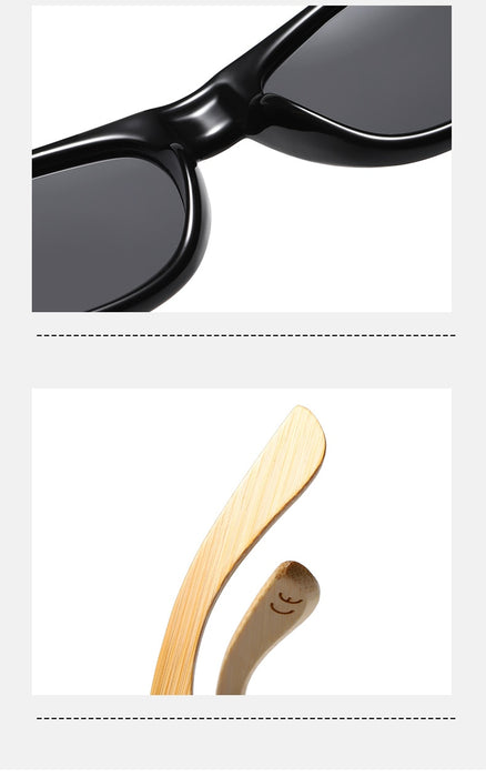 Polarized Fashion Sunglasses for Men Unisex Wooden Sunglasses