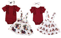 Clothing Sets 3Pcs Baby Girl Clothes Set Summer Newborn Infant Solid Color Romper Ruffle Floral Dress Overalls Outfit For Toddler Clothing Sets AwsomU